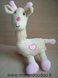 Girafe Jaune rose Arthur et lola