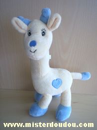 Girafe Jaune taches bleues Arthur et lola