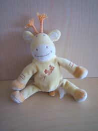 Bébérêve Girafe Jaune orange - Etat moyen