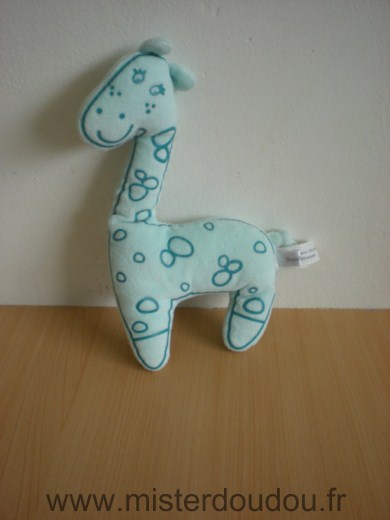Girafe Bleu Bout chou