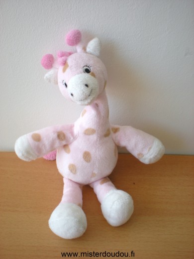 H et m Girafe Rose taches beiges - Très bon état