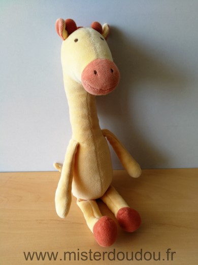 Moulin roty Girafe Jaune orange - Très bon état