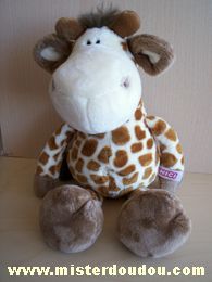 Nici Girafe Ecru taches marrons - Neuf