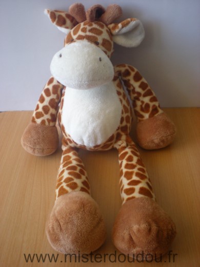 Nicotoy Girafe Blanc marron - Très bon état