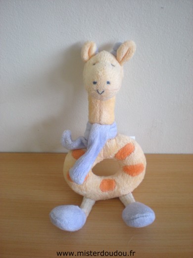 Priscilla larsen Girafe Jaune orange mauve - Très bon état