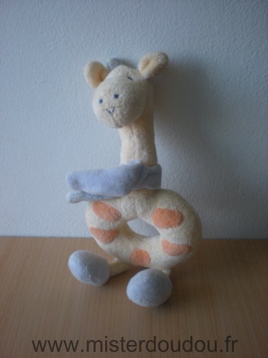 Priscilla larsen Girafe Jaune orange mauve - Très bon état