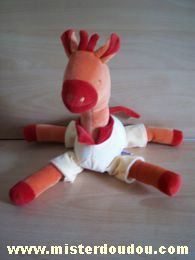 Sucre d orge Girafe Jaune orange rouge - Très bon état
