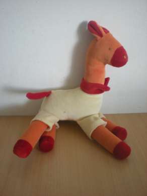 Sucre d orge Girafe Orange jaune rouge - Très bon état