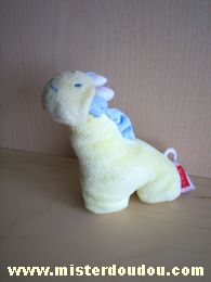 Girafe Jaune bleu blanc Tex