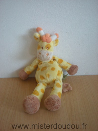 Girafe Jaune taches jaune foncées Titoutam