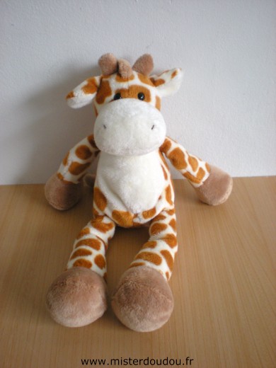 Total Girafe Blanc taches marron - Très bon état