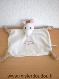 Vulli Girafe Beige brodé sophie la girafe - Très bon état