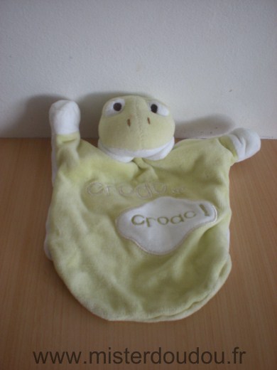 Cmp Grenouille Vert blanc "croac" - Très bon état