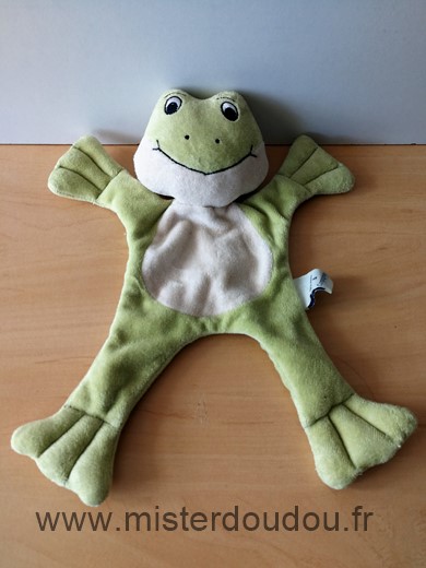 Doudou et compagnie Grenouille Vert - Très bon état