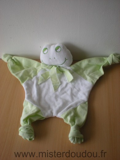 Grenouille Vert blanc La petite grenouille