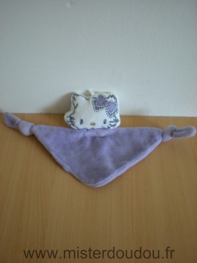 Sanrio Hello kitty Blanc mauve - Très bon état