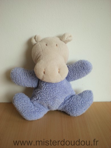 Ajena Hippopotame Gris mauve - Très bon état