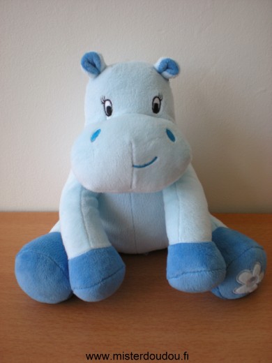 Arthur et lola Hippopotame Bleu - Très bon état