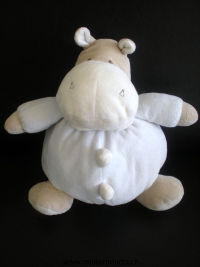 Baby sun Hippopotame Bleu clait beige - Très bon état