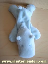 Hippopotame Bleu clair Marque Inconnue