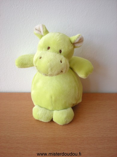 Nicotoy Hippopotame Vert - Très bon état