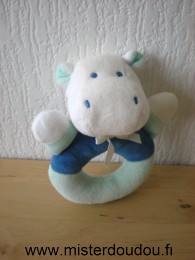 Tex Hippopotame Bleu vert - Très bon état