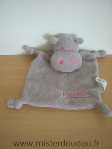 Topicrem Hippopotame Gris rose - Très bon état