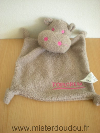 Topicrem Hippopotame Marron rose - Très bon état