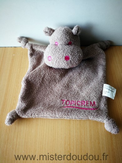 Topicrem Hippopotame Marron rose - Très bon état