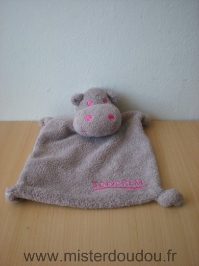 Topicrem Hippopotame Marron rose - Très bon état