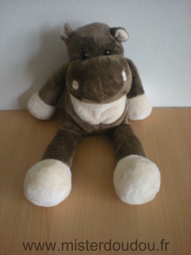 Total Hippopotame Marron écru - Très bon état