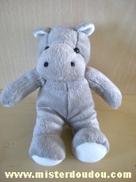 Hippopotame Gris blanc Van cleef