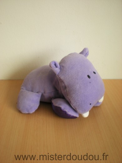 Vulli Hippopotame Violet - Très bon état