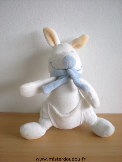 Bmf Kangourou Blanc echarpe bleue - Très bon état