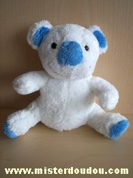 Koala Blanc bleu Bébisol