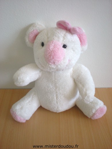 Bébisol Koala Blanc rose - Très bon état