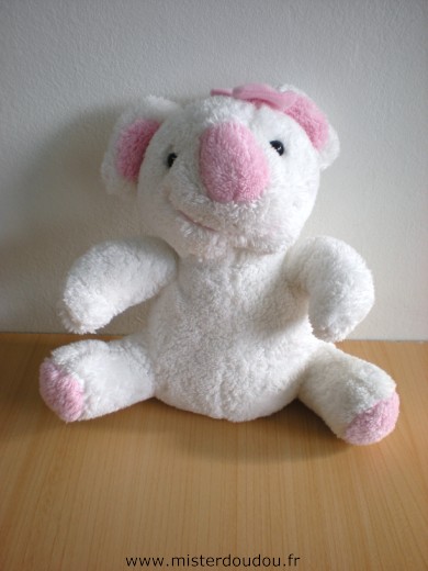 Bébisol Koala Blanc rose - Très bon état