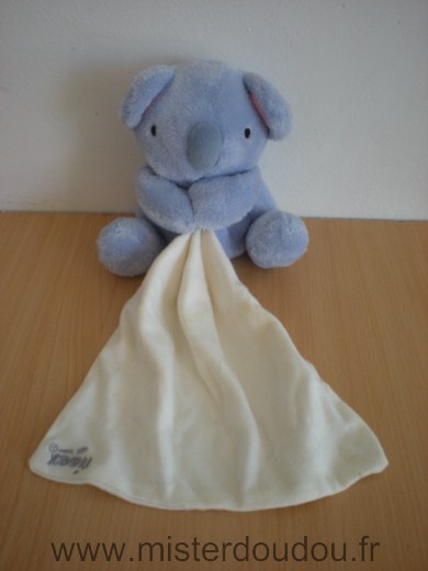Tigex Koala Mauve mouchoir blanc - Très bon état