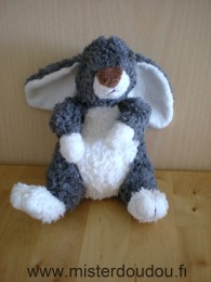 Lapin Gris blanc nez marron Marque Inconnue