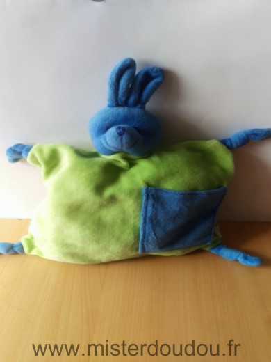 Air france Lapin Vert bleu - Bon état
