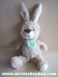 Althans Lapin Beige foulard vert - Très bon état
