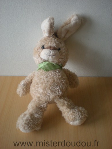 Althans Lapin Beige foulard vert - Très bon état