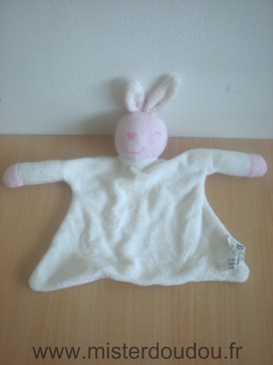 Auchan Lapin Blanc rose - Très bon état