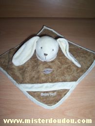 Lapin Marron et écru Baby nat