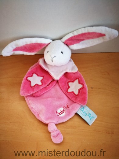 Baby nat Lapin Rose blanc etoiles - Très bon état