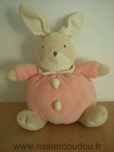 Baby sun Lapin Rose beige - Très bon état