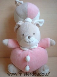 Lapin Rose beige écru Baby sun