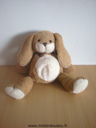 Babyclub Lapin Marron écru - Etat moyen