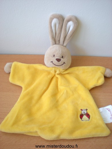 Bengy Lapin Jaune coccinelle rouge - Très bon état