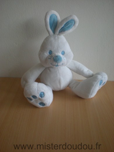 Biolane Lapin Blanc bleu - Très bon état